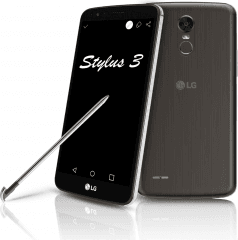 Picture of the Stylus 3, by LG